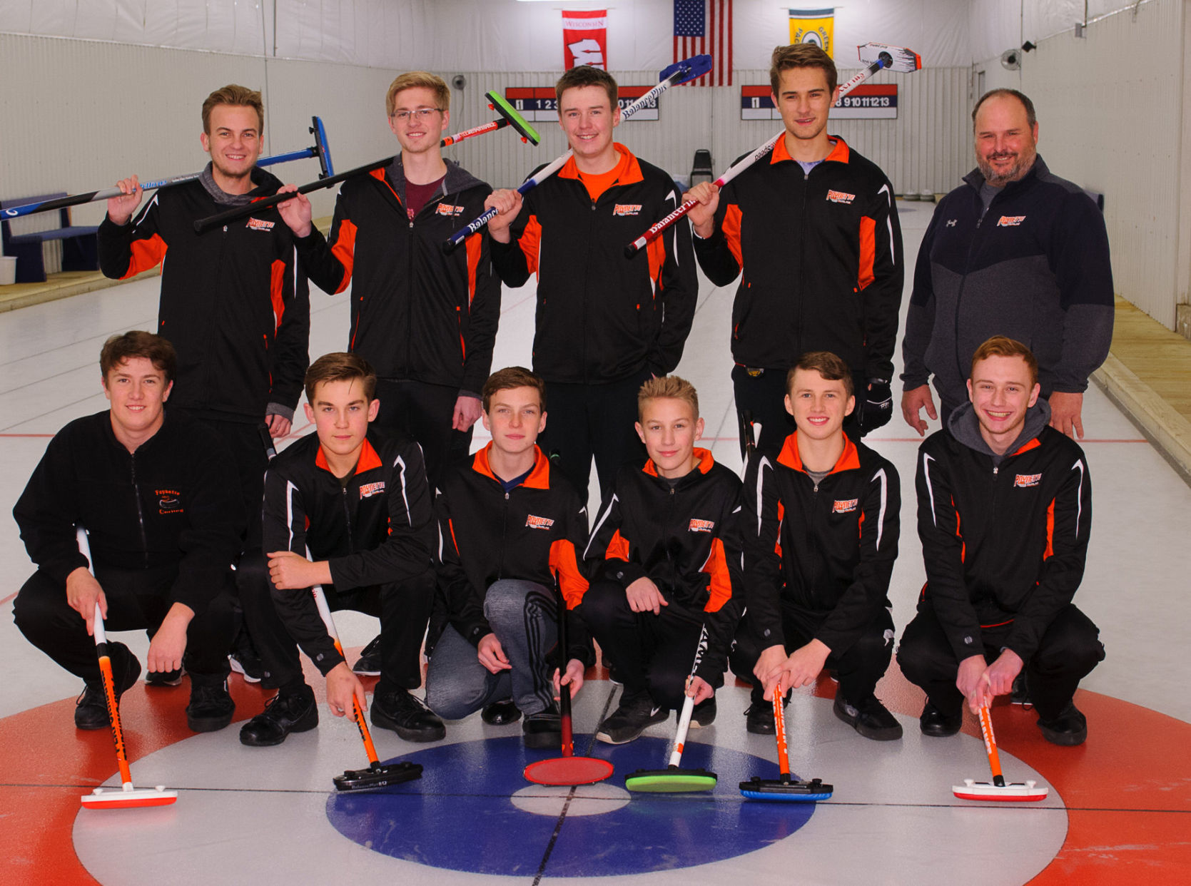 Poynette boys curling